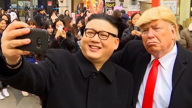 Trump ve Kim Jong-un